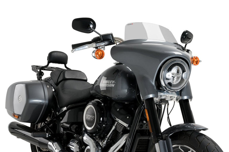 Sport Screen for OEM Fairing Light Smoke For Harley Davidson Softail Sport Glide FLSB 2018-2021