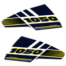 3D Motorcycle Stickers - Tank Sides Blue Suzuki V-Strom 1050 / 1050XT 2020>2023