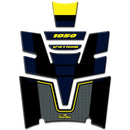 3D Motorcycle Stickers - Tank Pad Black For Suzuki V-Strom 1050 2020>2023