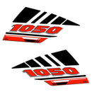 3D Motorcycle Stickers - Tank Sides Black For Suzuki V-Strom 1050 / 1050XT 2020>2023