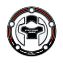 3D Motorcycle Stickers - Fuel Cap Silver For Suzuki V-Strom 1050 / 1050XT 2020-2023
