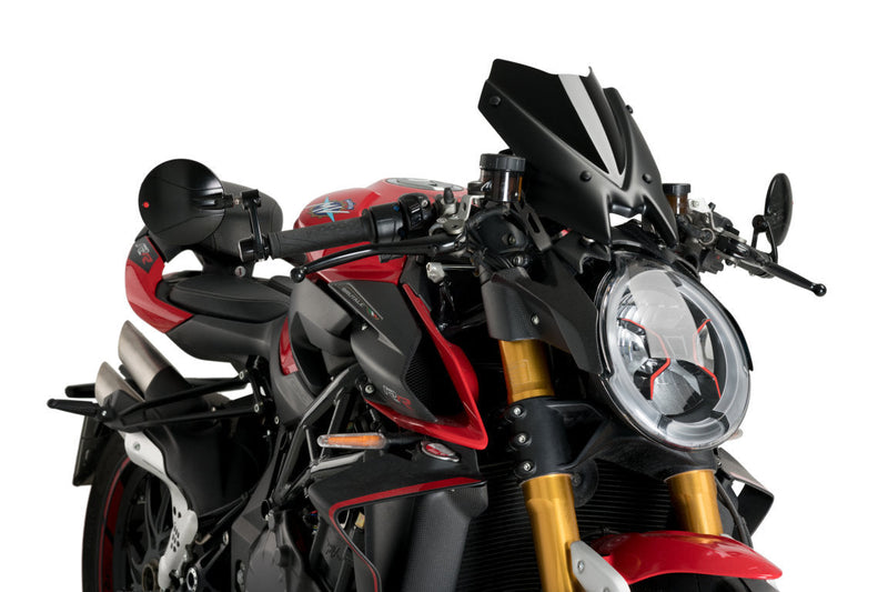 Sport Screen Black (Opaque) For MV Agusta Brutale 1000 RR 2020-Current