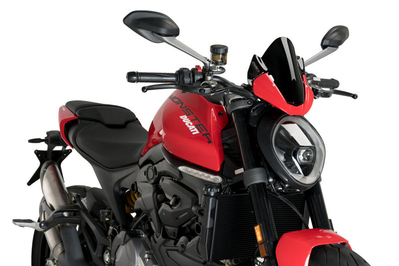 Sport Screen Black (Opaque) For Ducati Monster 937 2021-Current