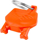 Number Plate Key-Ring Orange