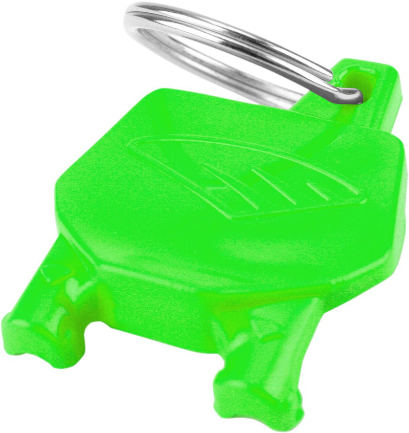 Number Plate Key-Ring Green