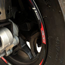 3D Motorcycle Stickers - Wheels For Kymco X-Town 300i 2020>Current