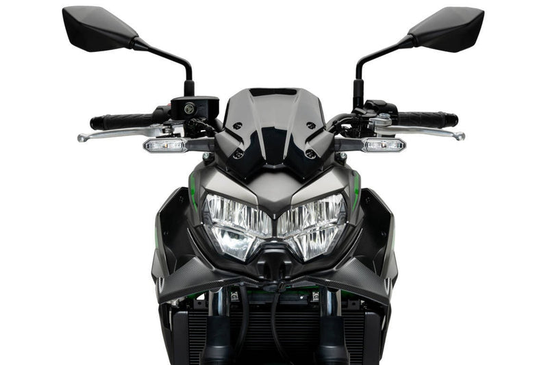 Side Downforce Spoilers Carbon Look For Kawasaki Z650 2021-Current