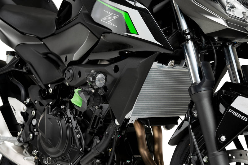 R19 Frame Sliders Black For Kawasaki Z 500 2024-Current