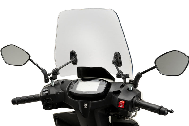 Trafic Screen Light Smoke For Suzuki Avenis 125i 2021-Current