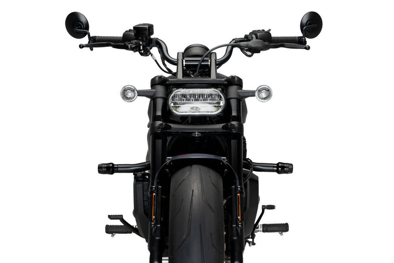 Opie Frame Sliders Black For Harley Davidson Nightster 2022-Current