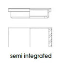 Upper Semi-integrated Headset Bearings Black - 44 MM | 1-1/8"