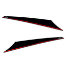 3D Motorcycle Stickers - Tank Sides Black For Kymco X-Town 300i 2020>Current