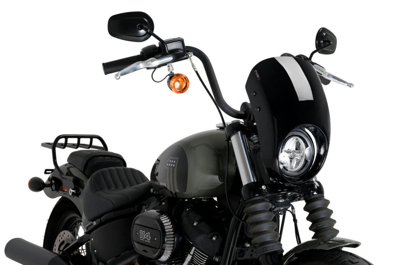 Anarchy Screen Black For Harley Davidson Softail Street Bob (FXBB) 2021-Current