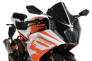 Racing Screen Black (Opaque) For KTM RC125 / 390 2022-Current