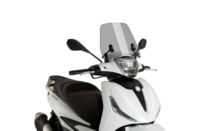 Trafic Screen Light Smoke For Piaggio Beverly 300 2021-Current