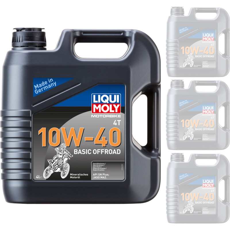 Liqui Moly 4 Stroke Offroad Race 10W-40 3062 Oil - Box Of 4