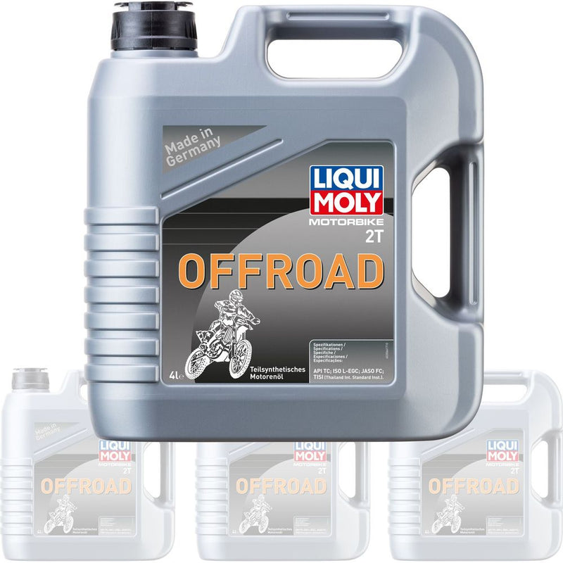 Liqui Moly 2 Stroke Semi Synthetic Offroad Oil - Box Of 4