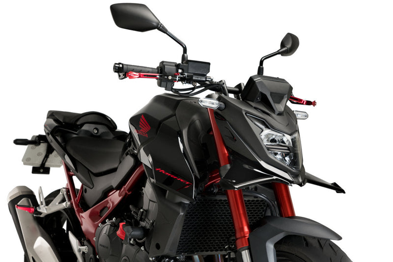Frontal Downforce Spoilers For Gloss Black For Honda CB750 Hornet 2023-Current