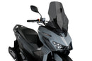 Touring Screen Dark Smoke For Sym Jet X 125 2023-Current
