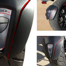 3D Motorcycle Stickers - Front Fender For Ducati Multistrada 1260 S 2018>2020