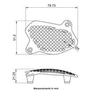 Lower Headlight Guards Matt Black For Yamaha Tracer 9 2021-Current