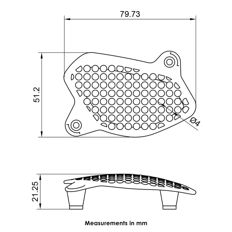 Lower Headlight Guards Matt Black For Yamaha Tracer 9 2021-Current