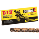 Chain 520 DZ2 SDH Racing RJ Gold / Black - 118 Links