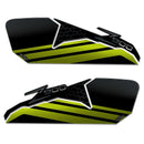 3D Motorcycle Stickers - Tank Sides Carbon Look For Kawasaki Z 900 2021>2024