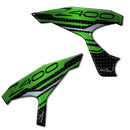 3D Motorcycle Stickers - Heel Pads For Kawasaki Z 400 2019>2023
