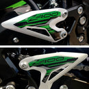 3D Motorcycle Stickers - Heel Pads For Kawasaki Z 400 2019>2023