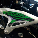 3D Motorcycle Stickers - Heel Pads For Kawasaki Z 400 2019>2023