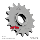 Front Sprocket Steel JTF1126 - 16 T
