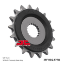 Front Sprocket Steel (Rubber Cushioned) JTF1185 - 17 T