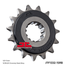 Front Sprocket Steel (Rubber Cushioned) JTF1332 - 15 T