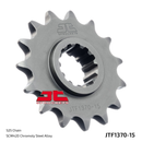 Front Sprocket Steel JTF1370 - 14 T