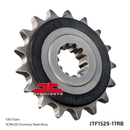 Front Sprocket Steel (Rubber Cushioned) JTF1529 - 17 T