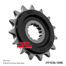 Front Sprocket Steel (Rubber Cushioned) JTF1536 - 15 T