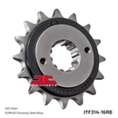 Front Sprocket Steel (Rubber Cushioned) JTF314 - 16 T
