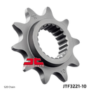 Front Sprocket Steel JTF3221 - 10 T