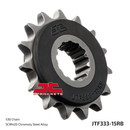 Front Sprocket Steel (Rubber Cushioned) JTF333 - 16 T