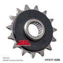 Front Sprocket Steel (Rubber Cushioned) JTF577 - 15 T