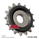 Front Sprocket Steel (Rubber Cushioned) JTF580 - 16 T