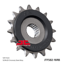 Front Sprocket Steel (Rubber Cushioned) JTF582 - 16 T