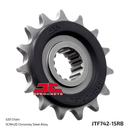 Front Sprocket Steel (Rubber Cushioned) JTF742 - 15 T