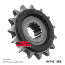 Front Sprocket Steel (Rubber Cushioned) JTF743 - 15 T