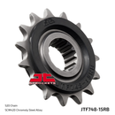 Front Sprocket Steel (Rubber Cushioned) JTF748 - 15 T