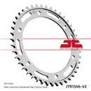 Rear Sprocket Steel JTR1346 - 44 T