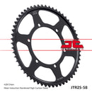 Rear Sprocket Steel JTR25 - 58 T