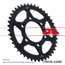 Rear Sprocket Steel (Black Zinc Finish) JTR478 - 46 T