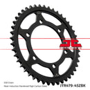 Rear Sprocket Steel (Black Zinc Finish) JTR479 - 45 T